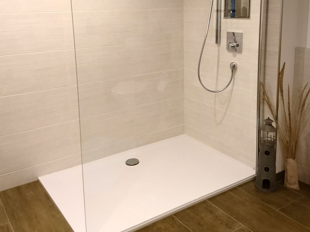 moderne Dusche